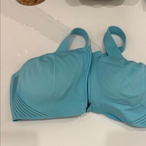 Vsx front snap and zip close Sports Bra